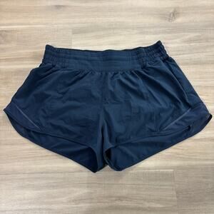Lululemon Hotty Hot High-Rise Short 2.5" True Navy Women Size 10